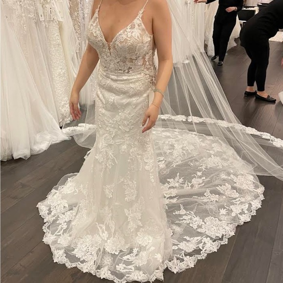 ENZONAI PAIGE WEDDING DRESS - Picture 3 of 4